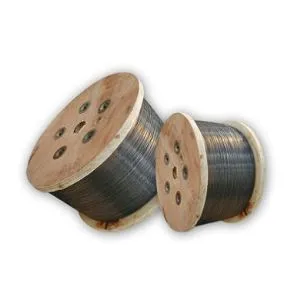 Wajer tal-Azzar Galvanizzat għall-Armoring tal-Cable